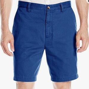 Nautica Mens Navy Blue Chinos Size 40W Shorts